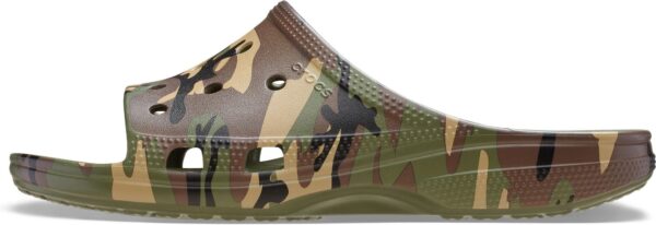 b984ebddea63fd50397584607e473652 Crocs™ Saturday Camouflage Slide Men's Army Green/Multi