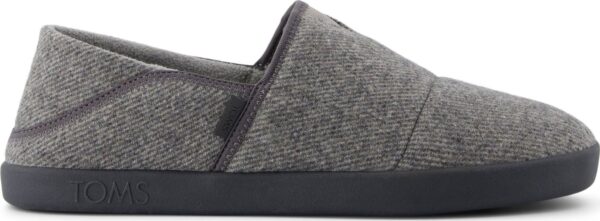 TOMS COZY TWILL MEN'S SLIPPER 10021378 Grey