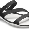 Swiftwater Sandal W Crocs™ Women's Swiftwater Sandal Black/White