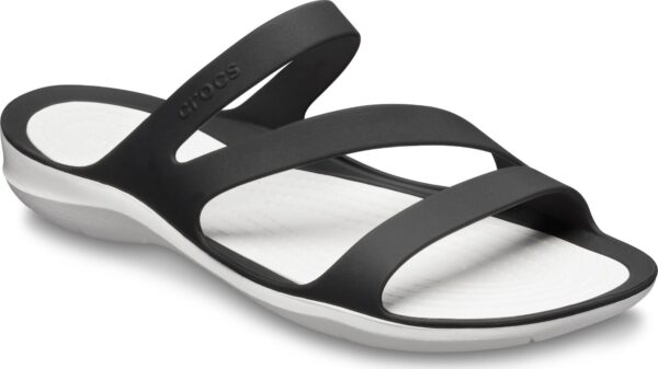 Swiftwater Sandal W Crocs™ Women's Swiftwater Sandal Black/White