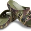bb3788cf1489bd29c278ee428b8e8e58 Crocs™ Saturday Camouflage Slide Men's Army Green/Multi