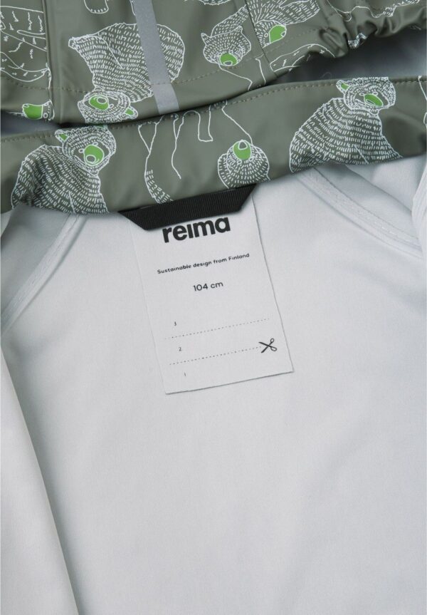 REIMA Raincoat Vesi 5100025A Greyish Green 8925