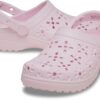 bdd076cc9fa8c1fb8111cfd6f9a16e09 Crocs™ CLASSIC FLORAL CUT OUT CLOG Pink Milk