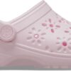 be4a851ef43e3f471798233c28a9fd2d Crocs™ CLASSIC FLORAL CUT OUT CLOG Pink Milk