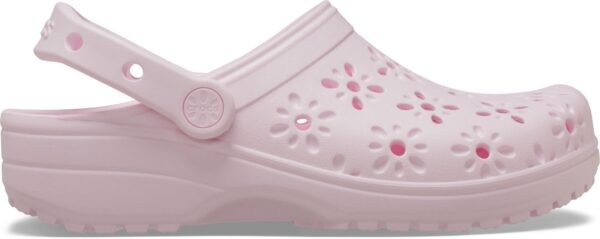 be4a851ef43e3f471798233c28a9fd2d Crocs™ CLASSIC FLORAL CUT OUT CLOG Pink Milk