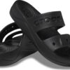 Crocs™ Baya Platform Sandal Black