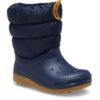 Crocs™ Classic Neo Puff Boot Kid's 207684 Navy/Gum