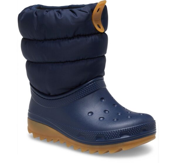 Crocs™ Classic Neo Puff Boot Kid's 207684 Navy/Gum