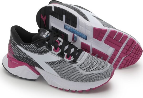 beeab160c9e45020a02f51b1fef47877 DIADORA Mythos Blushield Vigore Women's Silver Dd/Black/White