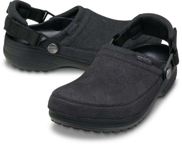Crocs™ Classic Crafted Vegan Suede Clog Black