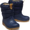 Crocs™ Classic Neo Puff Boot Kid's 207684 Navy/Gum