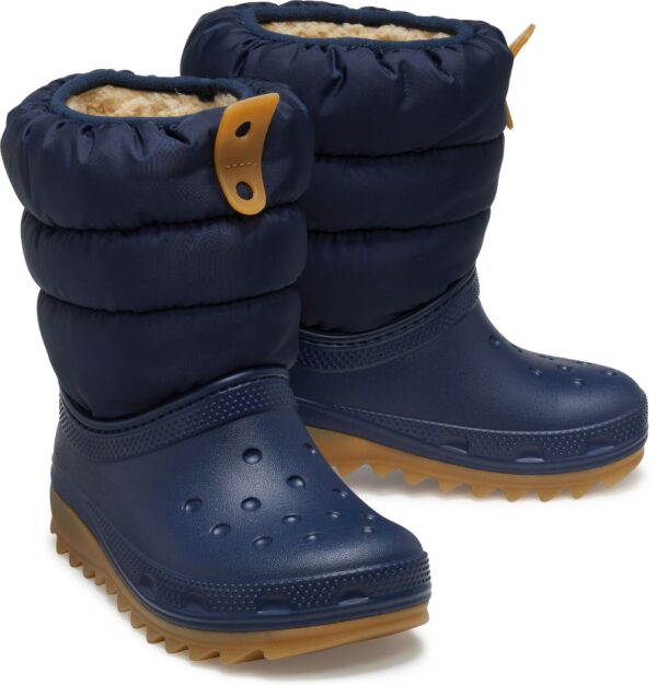 Crocs™ Classic Neo Puff Boot Kid's 207684 Navy/Gum