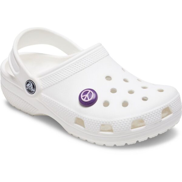 Crocs™ Crocs Black and Pink Peace Sign 198445127236 Crocs Black and Pink Peace Sign 198445127236