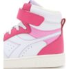 c153e827010948d2c2ab64e65063d938 DIADORA Magic Basket Mid Ps Kid's Pink Yarrow/White