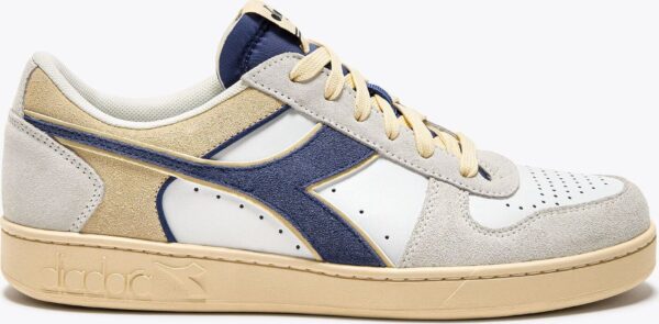 c1b6eefa46616c7ff507a62c6c78153f DIADORA Magic Basket Low Suede Leather Super White/Marlin