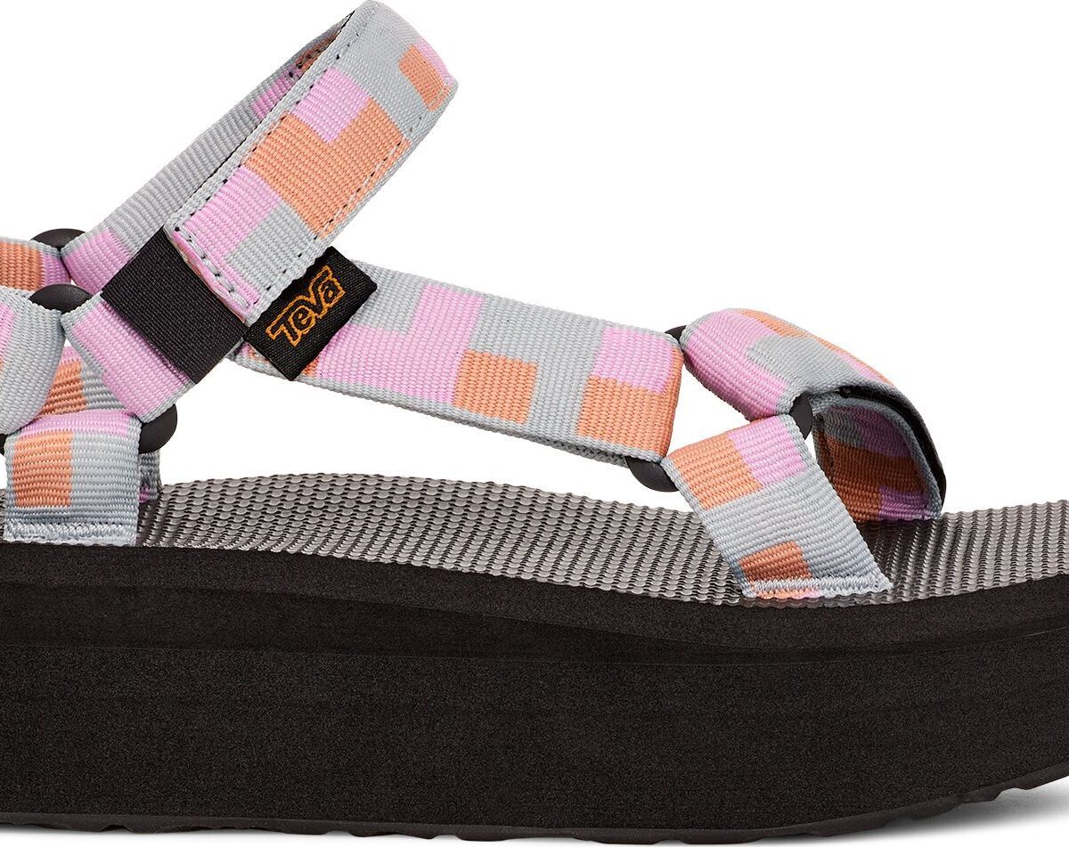 Teva FLATFORM UNIVERSAL WOMEN'S Retro Shapes Pearl Blue