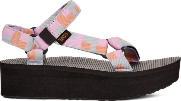 Teva FLATFORM UNIVERSAL WOMEN'S Retro Shapes Pearl Blue