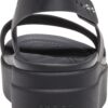 Crocs™ Brooklyn Low Wedge Womens Black/Black