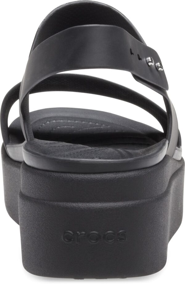 Crocs™ Brooklyn Low Wedge Womens Black/Black