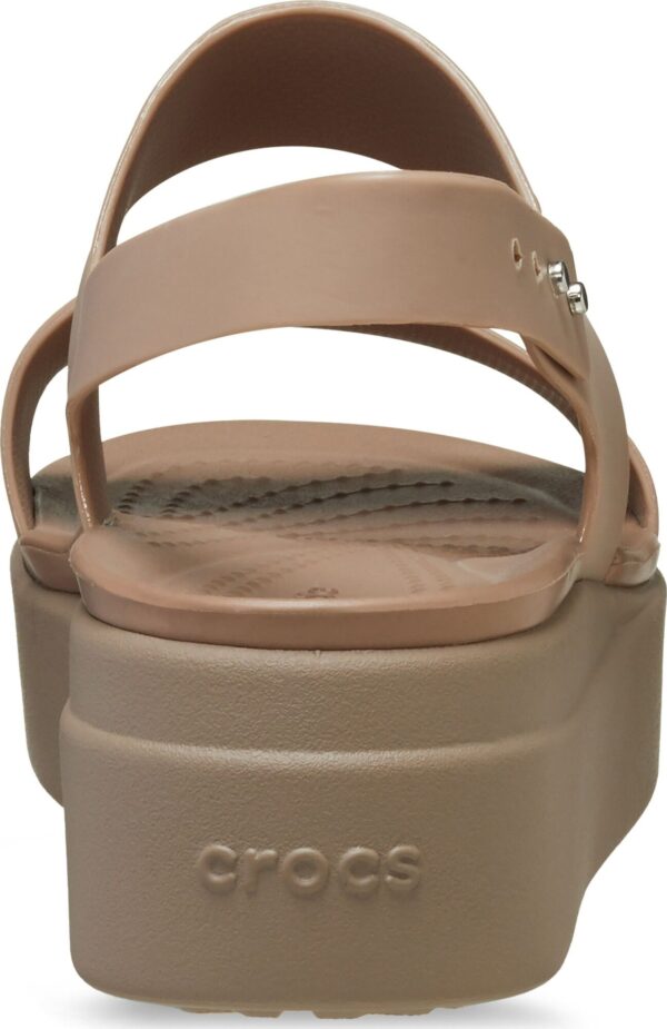 Crocs™ Brooklyn Low Wedge Womens Latte/Mushroom