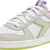 c693f3c48982fd7ea0da8646aec5d93d DIADORA Magic Basket Low Label Wn White/Daiquiri Green