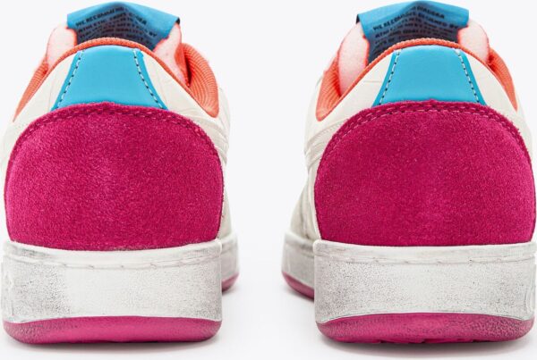 DIADORA Magic Basket Low Croco Wn Wht/Bachelor Button/Daiquiri