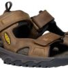 ca592fed337e3b8a151b3d01b4b46207 Keen TARGHEE III OPEN TOE SANDAL MEN Bison/Mulch