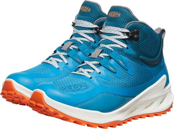 ca9524b4f68f8537e72a3beacbfc1a65 Keen Zionic Mid Wp Women's Fjord Blue/Tangerine