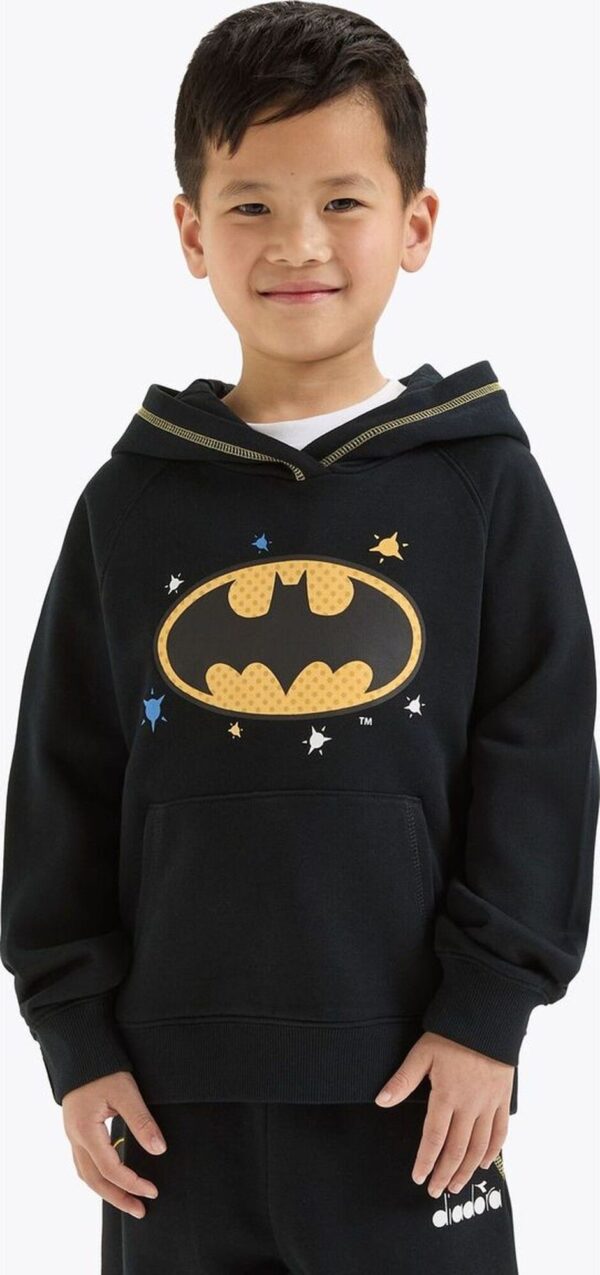 cbe62054d031ef2c3efd14a0969ce50a DIADORA JU.HOODIE SUPERHEROES Black