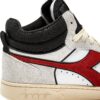ccf4d5c364bec3b6730befc5547f14ee DIADORA Magic Basket Demi Cut Suede Leather White/Ferrari Red Italy