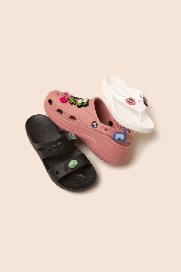 Crocs™ Baya Platform Sandal Black