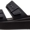Crocs™ Brooklyn Sandal Low Wedge Women's Black