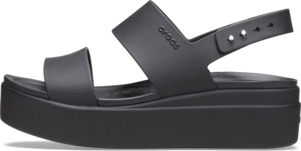 Crocs™ Brooklyn Low Wedge Womens Black/Black