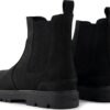 TOMS WR LEATHER MEN'S BOOT 10021376 Black