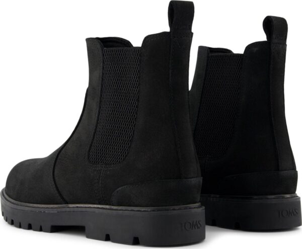 TOMS WR LEATHER MEN'S BOOT 10021376 Black