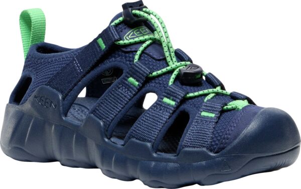 d15bb3f69d0d3c70dac8c44613376e16 Keen Hyperport H2 Big Kid's Naval Academy/Vibrant Green