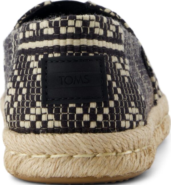 TOMS DIAMOND GLOBAL WOVEN 10021886 Black
