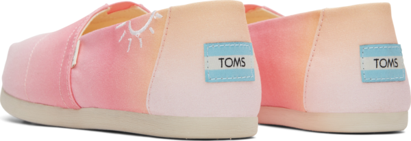 TOMS Canvas Women's Alpargata Candy Pink Ombre