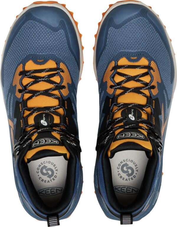 d2acbf2193585aa0802b2b45bd0b2007 Keen Zionic Nxt Mid Wp Men's 1031253 Naval Academy/Bright Marigold
