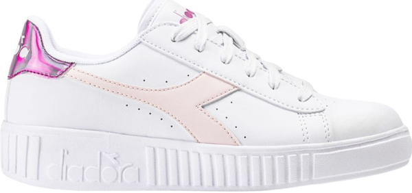 DIADORA Game Step Ps Kid's White/Robinia Violet