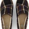 TOMS COZY PLAID MEN'S SLIPPER 10021275 Brown
