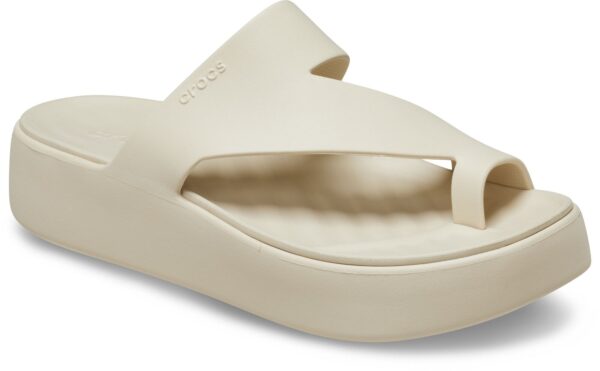 Crocs™ GETAWAY PLATFORM TOE LOOP Sandstone