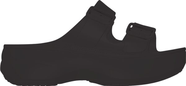d4996f5d831e8b23f8ca4a8c8c3d7574 Crocs™ Saturday Platform Sandal Women's Black