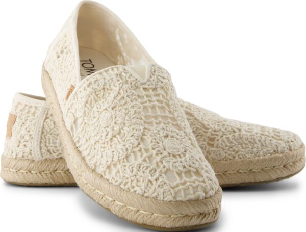 TOMS NATURAL CROCHET LACE 10021941 Natural