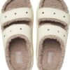 d52d30d6bdb0b3860bbbf63f90474fe9 Crocs™ Classic Cozzzy Sandal Bone/Mushroom