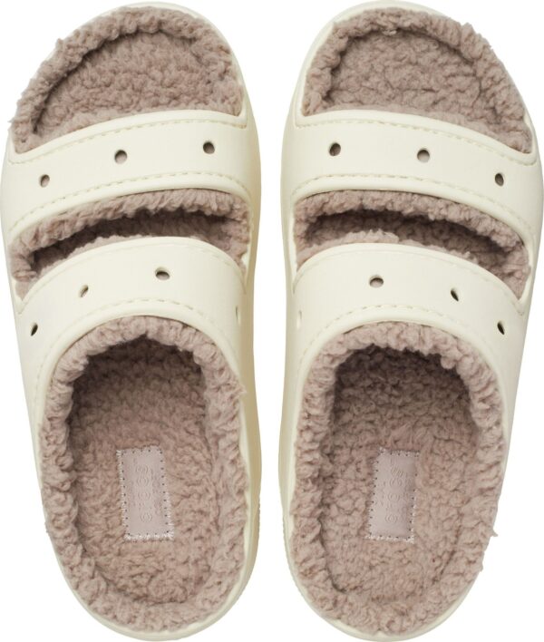 d52d30d6bdb0b3860bbbf63f90474fe9 Crocs™ Classic Cozzzy Sandal Bone/Mushroom