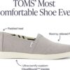 TOMS DRIZZLE GREY HERITAGE CANVAS 10021572 Grey