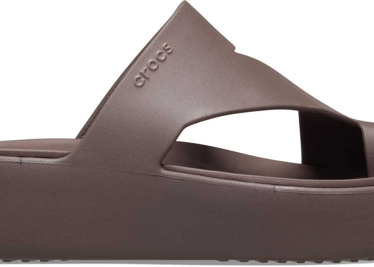 Crocs™ GETAWAY PLATFORM TOE LOOP Truffle
