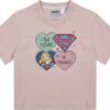 d624ade0a90889633982ccce2f141d33 DIADORA JG.T-SHIRT SS SUPERGIRL Wild Rose (50207)