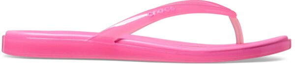 d8e994b99e062015a98e3d286869b998 Crocs™ Miami Jelly Round Toe Flip Women's Pink Lemonade Jelly